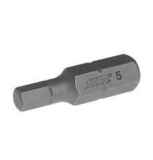 Бита HEX H5х30мм 5/16" DR 6-ти гранная JTC