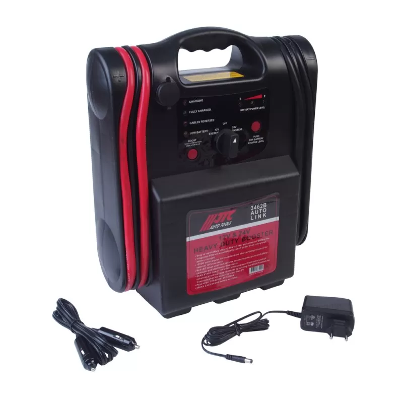 Устройство пусковое 12V 4200А 24V 2100А со встроенным аккумулятором 20Ач JTC Устройство пусковое 12V 4200А 24V 2100А со встроенным аккумулятором 20Ач JTC