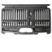 Набор бит 1/2" 3/8" SPLINE, TORX, HEX с держателем 40 предметов в кейсе JTC