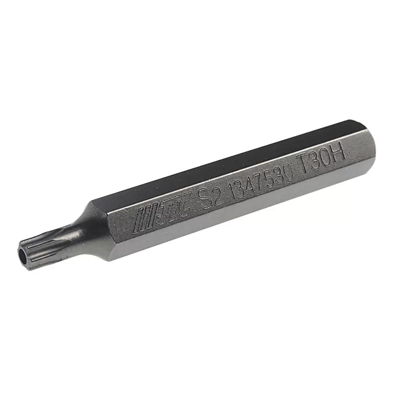Бита TORX Т30Hх75мм 10мм удлиненная S2 JTC Бита TORX Т30Hх75мм 10мм удлиненная S2 JTC