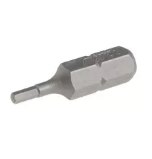 Бита HEX H2х25мм 1/4" DR 6-ти гранная S2 JTC
