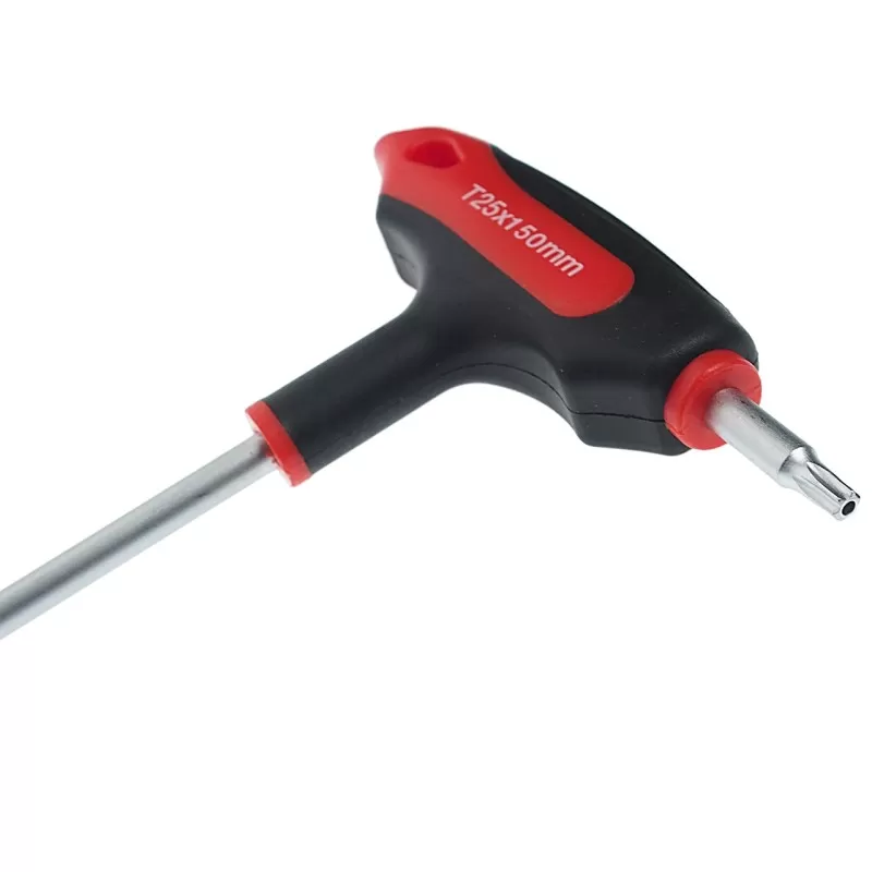 Ключ TORX Т-образный T25H с отверстием JTC