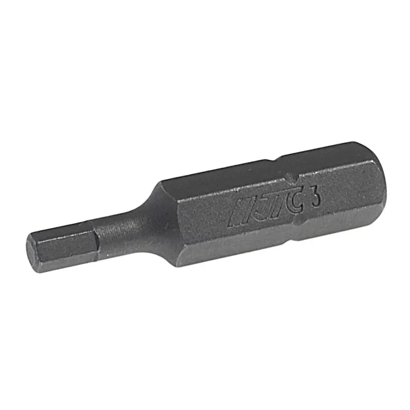 Бита HEX H3х30мм 1/4" DR 6-ти гранная JTC Бита HEX H3х30мм 1/4" DR 6-ти гранная JTC