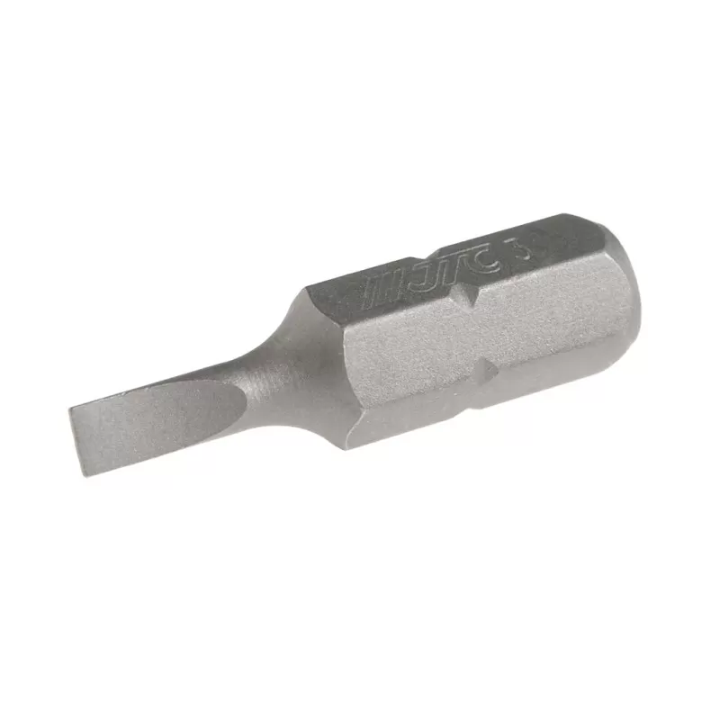 Бита шлицевая SL 0.5х3х25мм 1/4" S2 JTC Бита шлицевая SL 0.5х3х25мм 1/4" S2 JTC