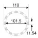 Съемник гайки задней оси 3/4” DR 101.5мм 12PT (MERCEDES) JTC
