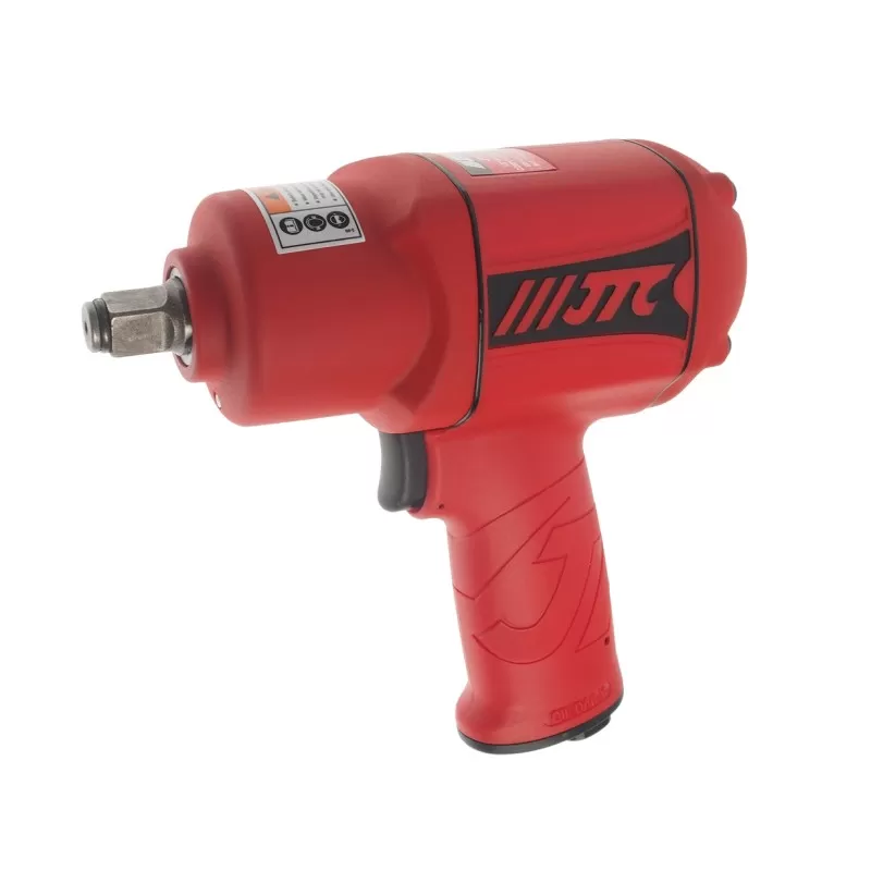 Гайковерт пневматический 1/2" 1356Нм 8500об/мин. 158л/мин. 90-120PSI композитный JTC Гайковерт пневматический 1/2" 1356Нм 8500об/мин. 158л/мин. 90-120PSI композитный JTC
