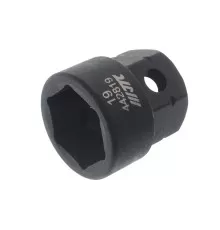 Головка торцевая 1/2" 19мм ударная мини L=28мм JTC