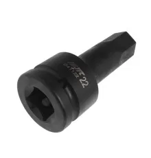 Головка торцевая 3/4" HEX H22 ударная L=100мм JTC