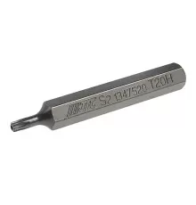 Бита TORX Т20Hх75мм 10мм удлиненная S2 JTC