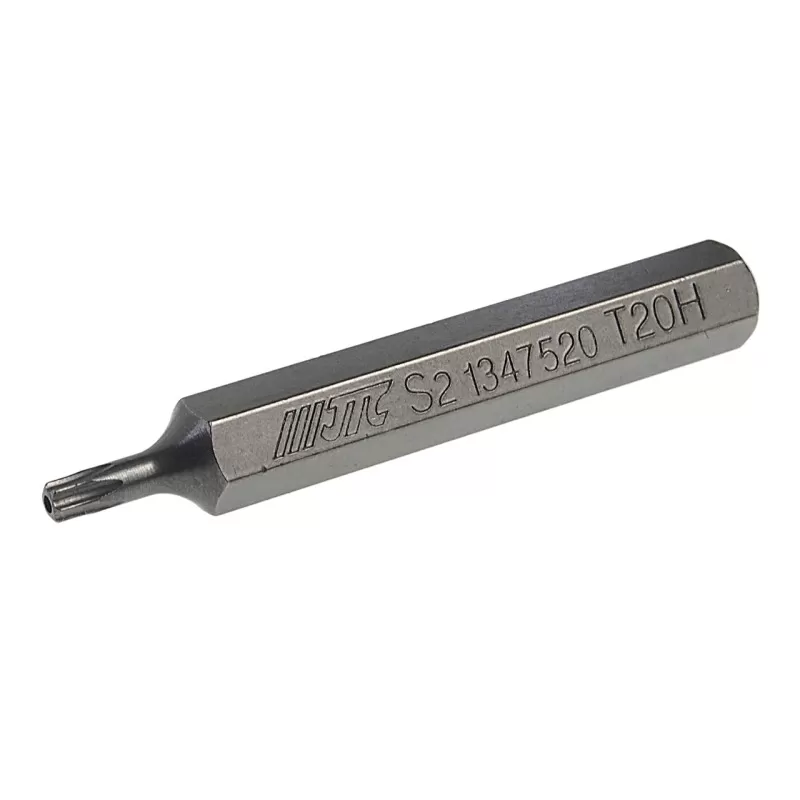 Бита TORX Т20Hх75мм 10мм удлиненная S2 JTC Бита TORX Т20Hх75мм 10мм удлиненная S2 JTC