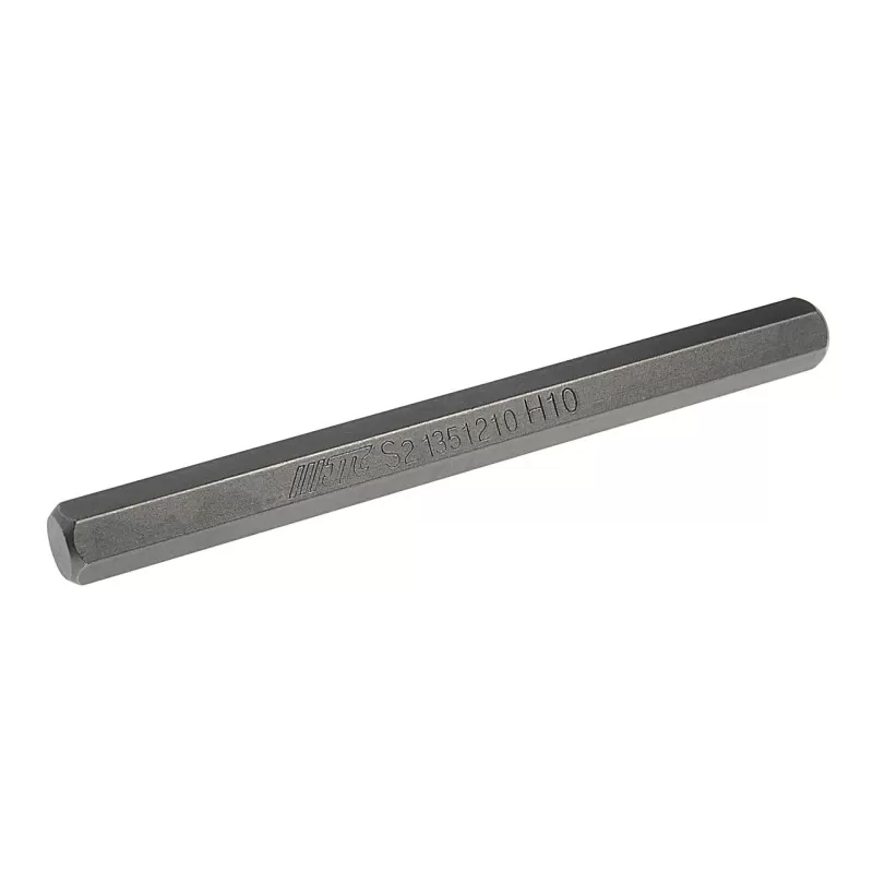 Бита HEX H10х120мм 10мм 6-ти гранная удлиненная JTC Бита HEX H10х120мм 10мм 6-ти гранная удлиненная JTC