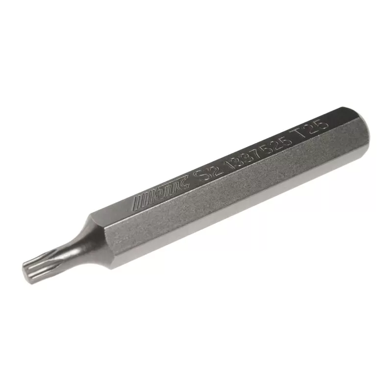 Бита TORX Т25х75мм 10мм удлиненная S2 JTC Бита TORX Т25х75мм 10мм удлиненная S2 JTC