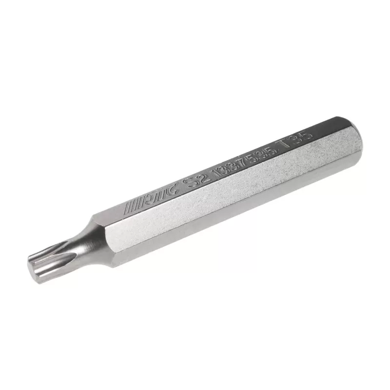 Бита TORX Т35х75мм 10мм удлиненная S2 JTC