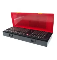 Набор бит 1/2" 3/8" SPLINE, TORX, HEX 40 предметов в кейсе JTC