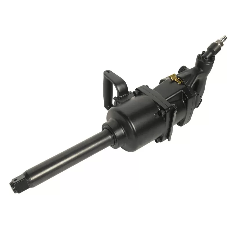 Гайковерт пневматический 1" 3390Нм 4800об/мин. 90PSI шпиндель 8" ударный облегченный L=570мм JTC