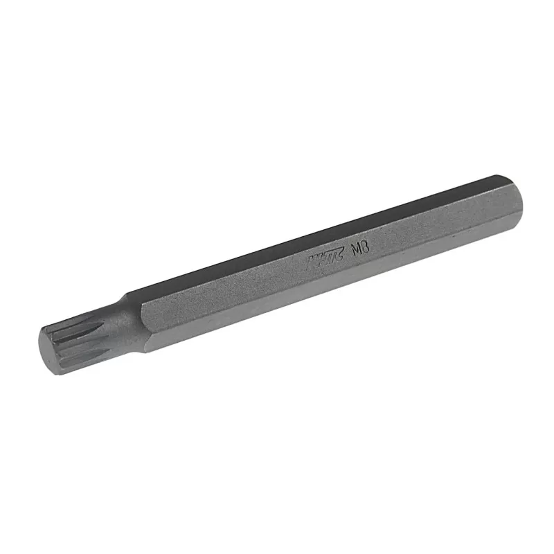 Бита SPLINE M8х80мм 5/16" DR удлиненная JTC Бита SPLINE M8х80мм 5/16" DR удлиненная JTC