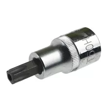 Бита-головка 1/2" TORX T50Hх55мм с отверстием JTC
