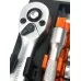 HP-1412 Набор торцевых головок с трещоткой 1/4" (12 предметов), NORM
