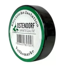 Изолента ПВХ 19ммх20м черная OSTENDORF