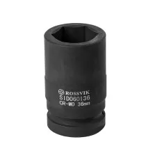 SID060136 Головка торцевая ударная, глубокая ROSSVIK, 1", 36мм