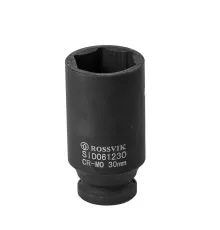 SID061230 Головка торцевая ударная, глубокая ROSSVIK, 1/2", 30мм
