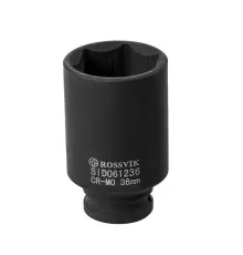 SID061236 Головка торцевая ударная, глубокая ROSSVIK, 1/2", 36мм