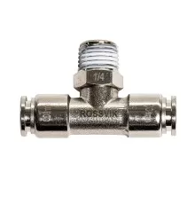 B187/7.R Цанговый разъем ROSSVIK Т-обр 1/4" 8х6