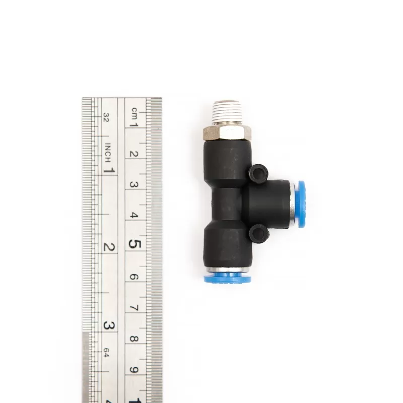 Фитинг цанговый тройной 1/8" 8мм V521, V524, V526, V526U, V624, V626, V626IT, V730