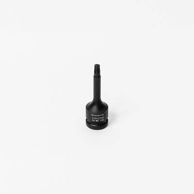 SID12T40 Головка торцевая ударная ROSSVIK, 1/2", Torx T40, L-78мм SID12T40 Головка торцевая ударная ROSSVIK, 1/2", Torx T40, L-78мм