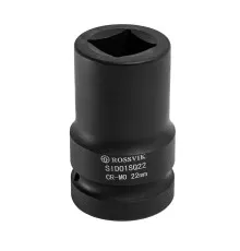 SID01SQ22 Головка торцевая ударная четырехгранная ROSSVIK, 1", 22мм, L-80мм