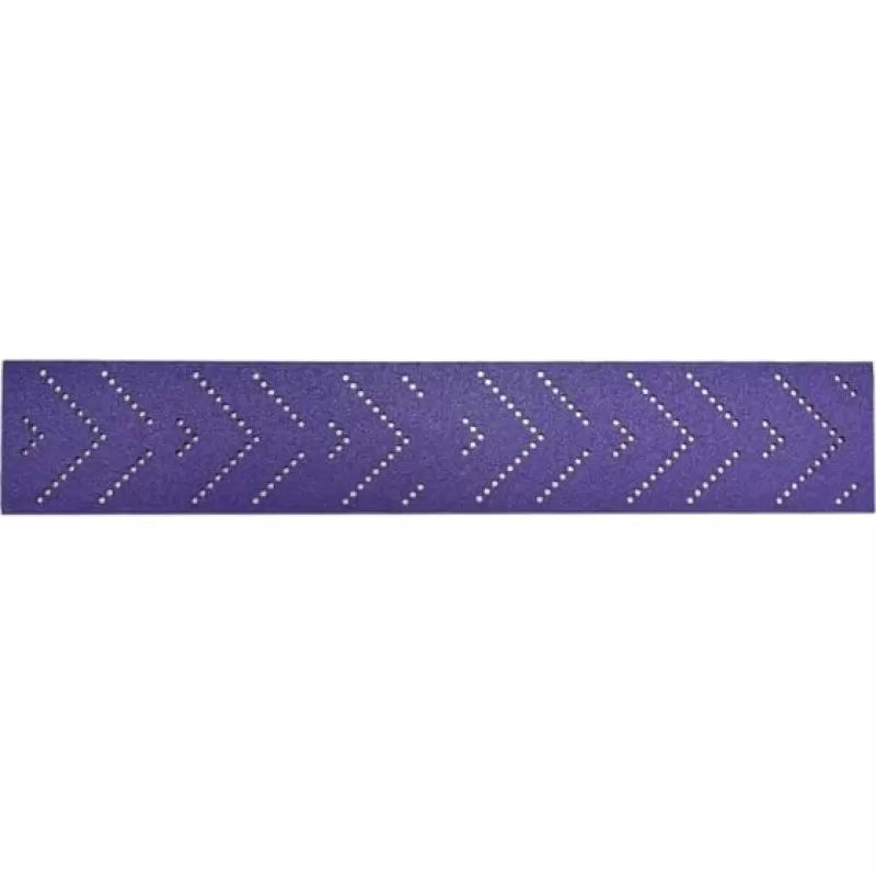 Полоски шлифовальные на пленочной основе 328 Purple Zirconia Multi holes (70х400 мм) SANDWOX