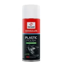 Полироль пластика высокий блеск (аэрозоль). Plastic Polish Lime VW-SL-035RU Venwell 400 мл
