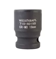 WDK-710-4019 Головка торцевая ударная 1/2", 6 граней, 19 мм
