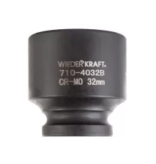 WDK-710-4032 Головка торцевая ударная 1/2", 6 граней, 32 мм