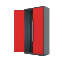 Шкаф инструментальный "Premium" 1000х500х1950h мм. (7016 Серый_антрацит_корпус, 3000 Красный_ящики/д