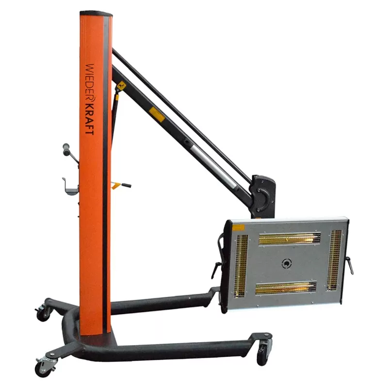 WDK-4CM Мобильная ИК сушка на пантографической стойке, WiederKraft WDK-4CM Мобильная ИК сушка на пантографической стойке, WiederKraft