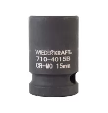 WDK-710-4015 Головка торцевая ударная 1/2", 6 граней, 15 мм