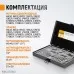 WDK-DTI3040 Набор метчиков и плашек 4NC40 - 1/2NF20, 40 предметов, дюймовая резьба, WiederKraft