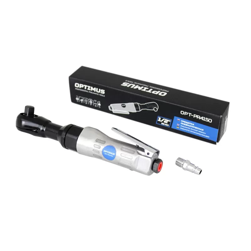 OPT-PR4150 Пневматическая трещотка 1/2”, 240 Об/ мин, 95 Нм, OPTIMUS OPT-PR4150 Пневматическая трещотка 1/2”, 240 Об/ мин, 95 Нм, OPTIMUS