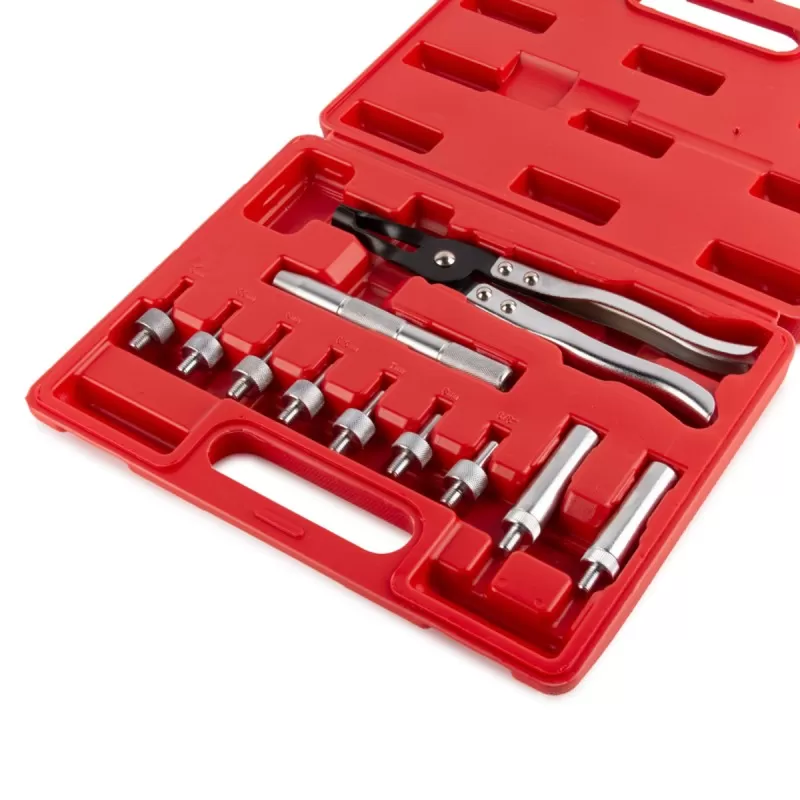 WDK-214560 Съемник (щипцы) для маслосъемных колпачков, 11 предметов, WiederKraft WDK-214560 Съемник (щипцы) для маслосъемных колпачков, 11 предметов, WiederKraft