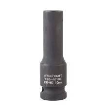 WDK-710-4010L Головка торцевая ударная глубокая 1/2", 6 граней, 10 мм