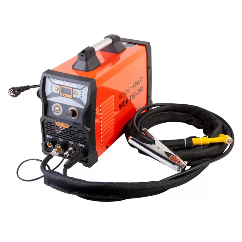 WDK TIG-200 Установка аргонодуговой сварки, 180A, TIG/MMA, WiederKraft WDK TIG-200 Установка аргонодуговой сварки, 180A, TIG/MMA, WiederKraft