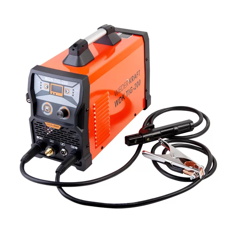 WDK TIG-200 Установка аргонодуговой сварки, 180A, TIG/MMA, WiederKraft WDK TIG-200 Установка аргонодуговой сварки, 180A, TIG/MMA, WiederKraft
