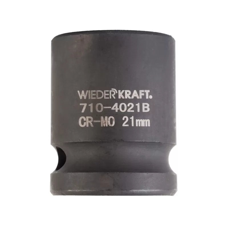 WDK-710-4021 Головка торцевая ударная 1/2", 6 граней, 21 мм, WiederKraft