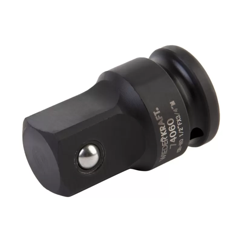 WDK-74060 Переходник ударный F1/2"- M3/4", WiederKraft WDK-74060 Переходник ударный F1/2"- M3/4", WiederKraft