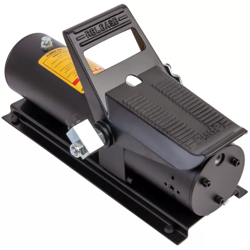 WDK-85090 Пневмогидравлический насос, пневмопедаль, 0.8 л, 700 бар, WiederKraft WDK-85090 Пневмогидравлический насос, пневмопедаль, 0.8 л, 700 бар, WiederKraft
