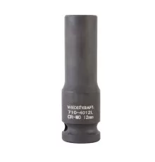 WDK-710-4012L Головка торцевая ударная глубокая 1/2", 6 граней, 12 мм