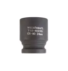 WDK-710-4024 Головка торцевая ударная 1/2", 6 граней, 24 мм