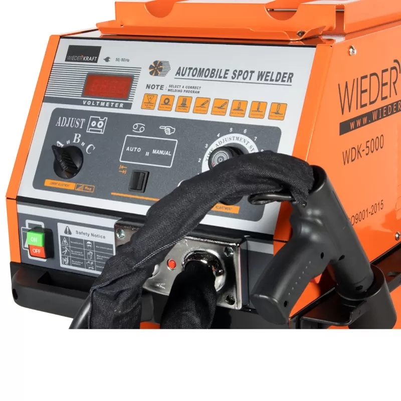 WDK-6000 Многофункциональный споттер, 220В, 11кВА, 50А, сварочный ток 4400А, WiederKraft WDK-6000 Многофункциональный споттер, 220В, 11кВА, 50А, сварочный ток 4400А, WiederKraft